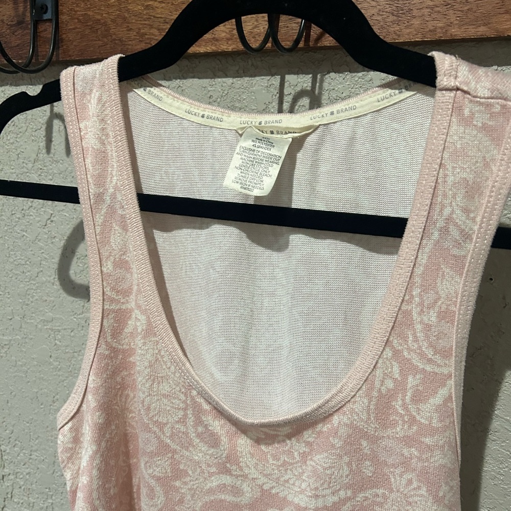 Lucky Brand Sleep Tank Top soft light weight Size Small - Picture 2 of 7